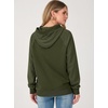 image:imageANRABESS Womens Waffle Knit Oversized Hoodie Sweatshirts Army Green M