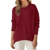 image:imageANRABESS Sweaters for Women 2026 Fall Fashion OutfitsRed