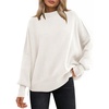 image:imageANRABESS Womens Oversized Knit Sweaters 2026 Fall OutfitsWhite